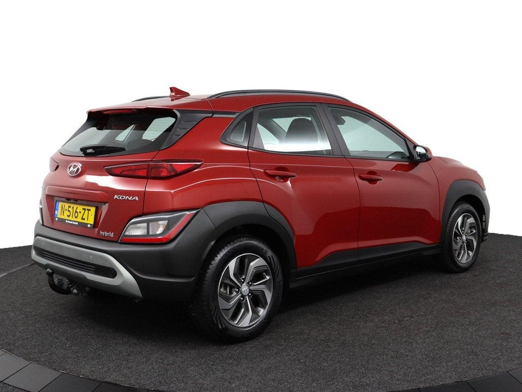 Hyundai Kona 1.6 GDI HEV Comfort Automaat | Apple Carplay/An, Auto's, Hyundai, 12 maanden, Stof, Gebruikt, Euro 6