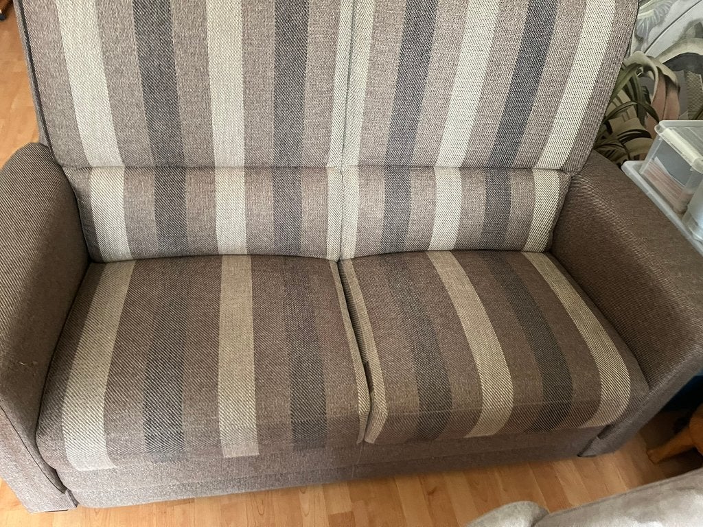 2 zitsbank, Huis en Inrichting, Banken | Bankstellen, Ophalen, Gebruikt, 150 tot 200 cm, Tweepersoons