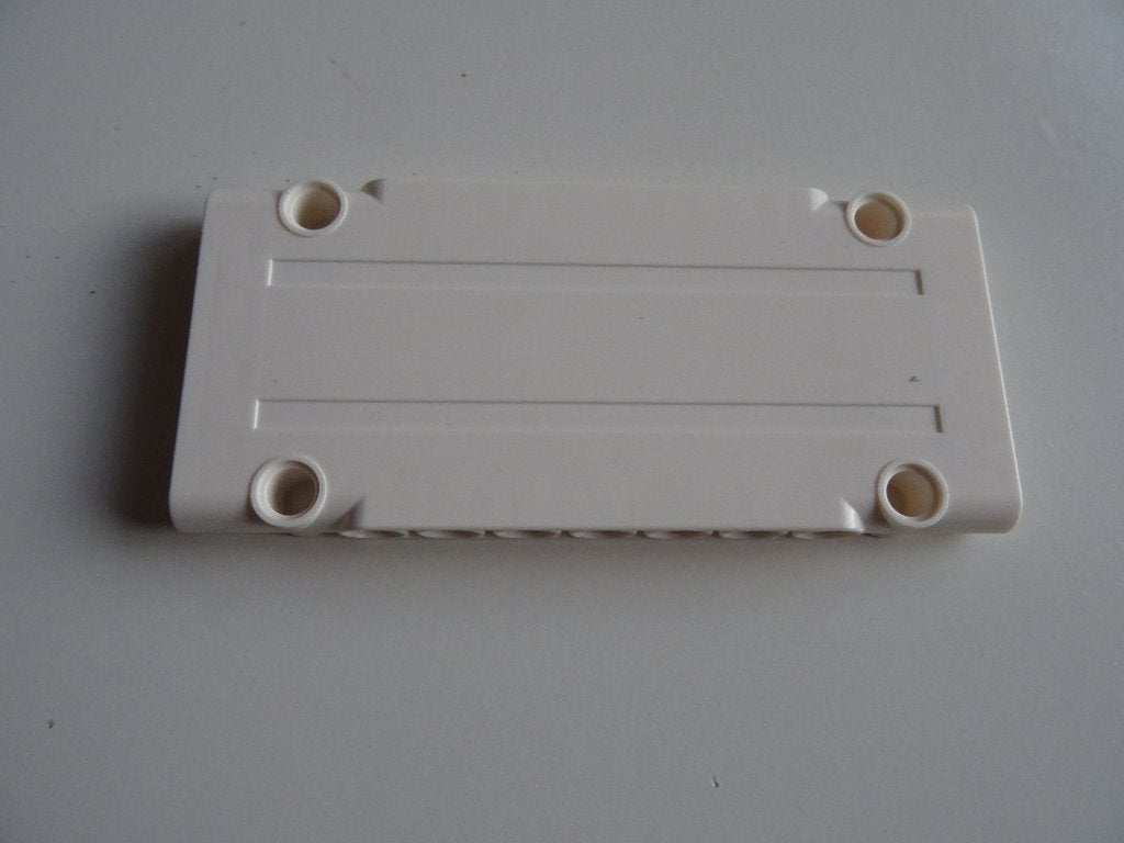 13 technic Lego paneel plaat 1x5x11 wit