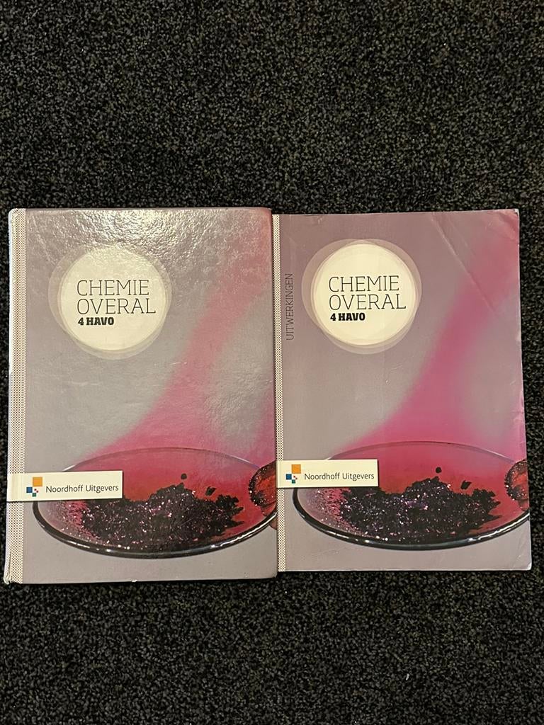 Chemie Overal 4 HAVO met uitwerkingenboekje, Boeken, Ophalen of Verzenden, Zo goed als nieuw, HAVO