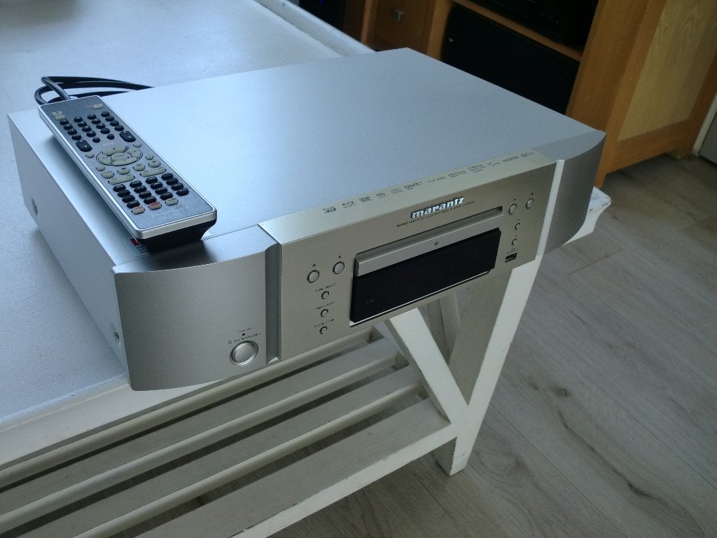 Marantz UD5007 zilver Blu-Ray/SACD met 12 maanden garantie., Ophalen of Verzenden, Refurbished, Overige merken