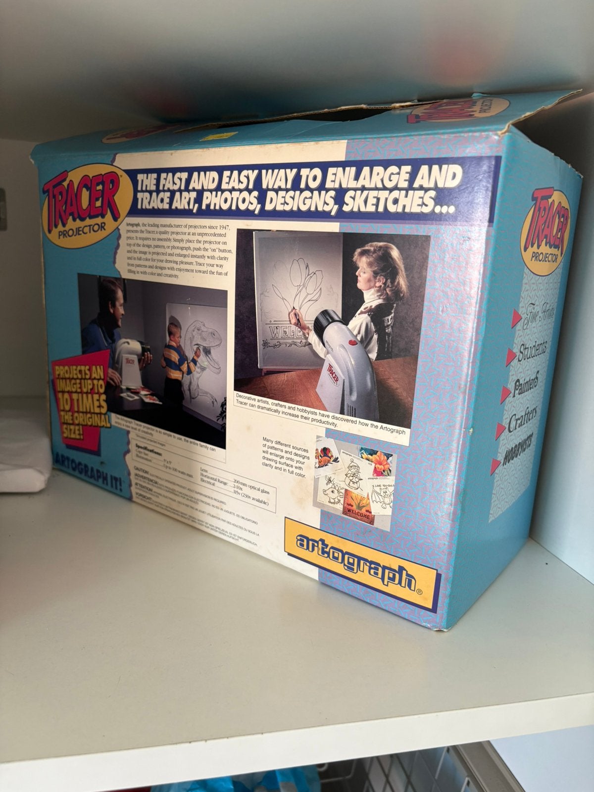 Tracer Projector om afbeeldingen te projecteren, Hobby en Vrije tijd, Ophalen of Verzenden, Zo goed als nieuw, Overige typen