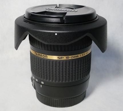 Tamron SP 10-24mm/F3.5-4.5 inclusief zonnekap voor Canon, Ophalen, Groothoeklens, Zo goed als nieuw, Tamron