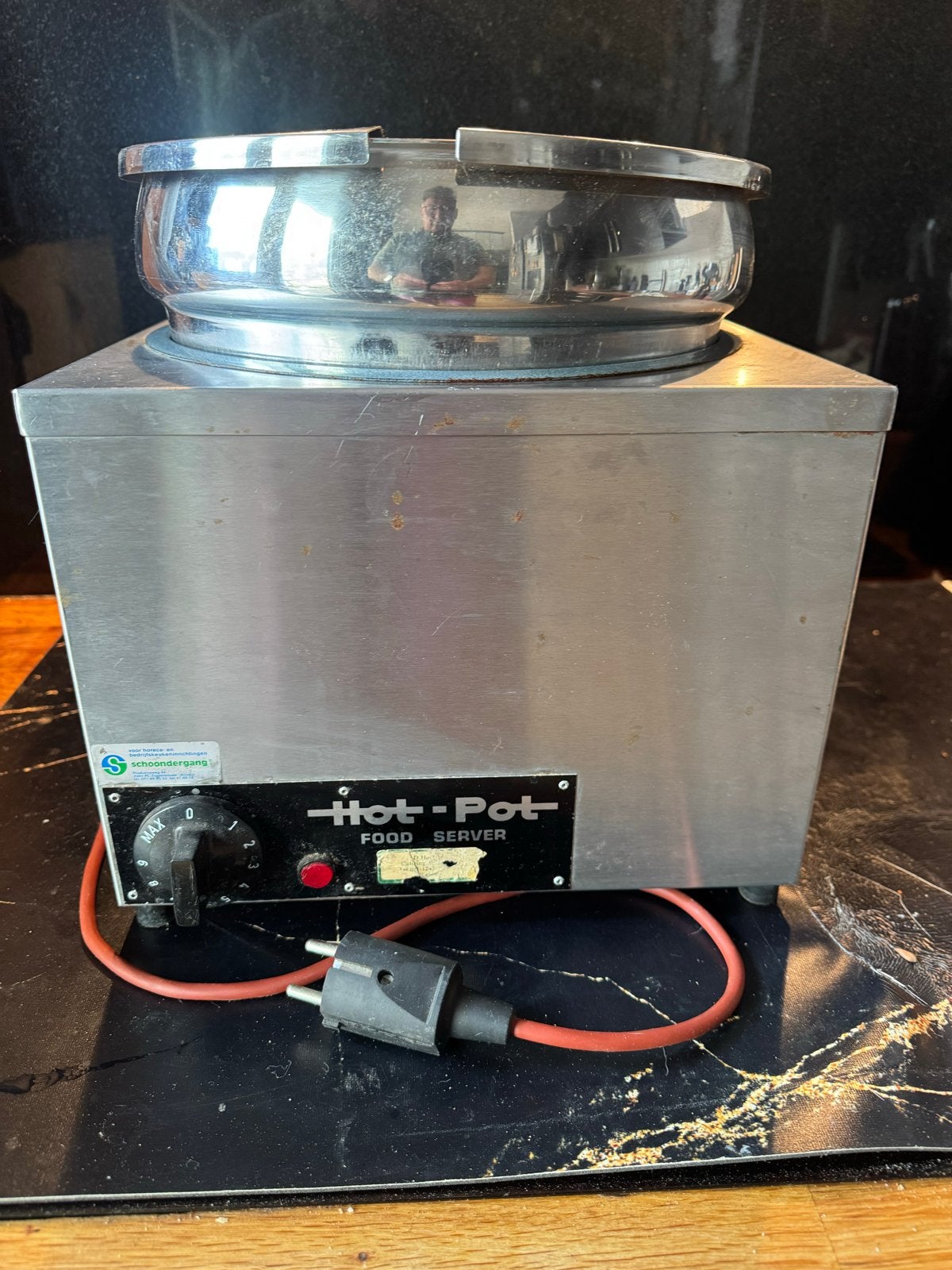 Hot-Pot Food Server - Professionele Warmhoudpan, Ophalen of Verzenden, Gebruikt