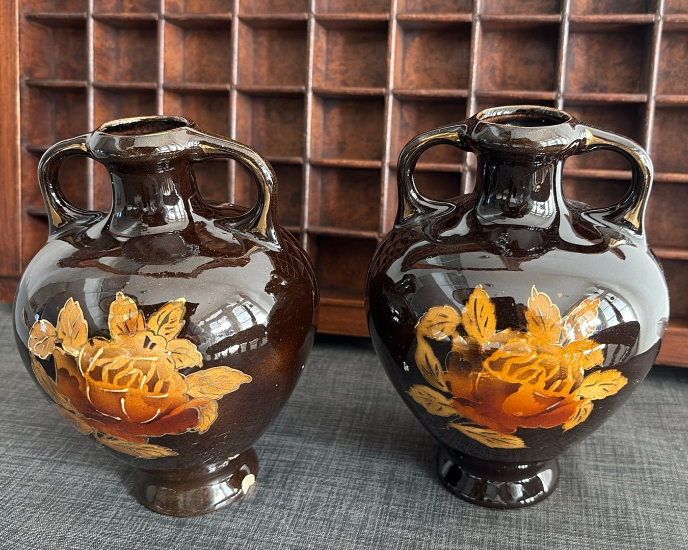 ART NOUVEAU DRENTS PLATEEL 4 stuks, Antiek en Kunst, Ophalen of Verzenden