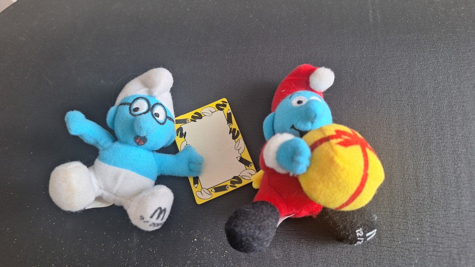 2 Vintage McDonald's Smurfen - Knuffels, Verzamelen, Ophalen of Verzenden