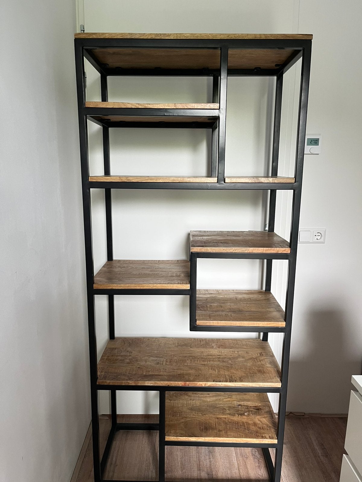 Stellingkast hout, Ophalen, Gebruikt