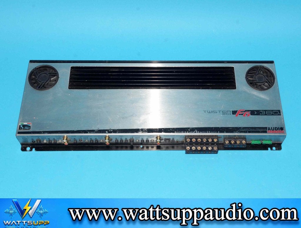Audio System Twister F6-380 6 kanaals versterker