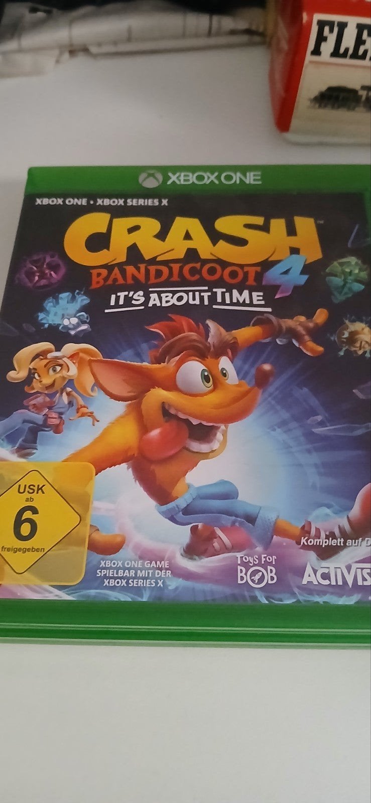 Crash Bandicoot 4: It's About Time - Xbox One/Series X, Spelcomputers en Games, 1 speler, Ophalen of Verzenden, Zo goed als nieuw