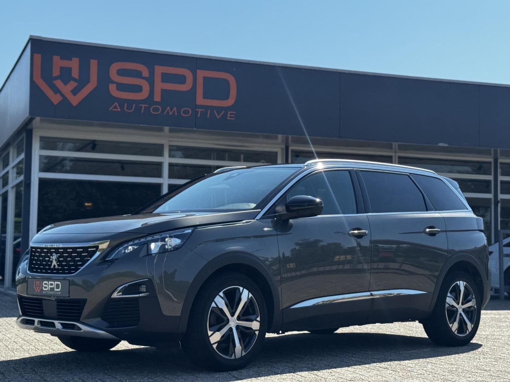 Peugeot 5008 1.2 PureTech GT-Line|7p|CarPlay|LED|PDC|Dodehoe, Auto's, Peugeot, Gebruikt, 1199 cc, Parkeersensor, Bedrijf