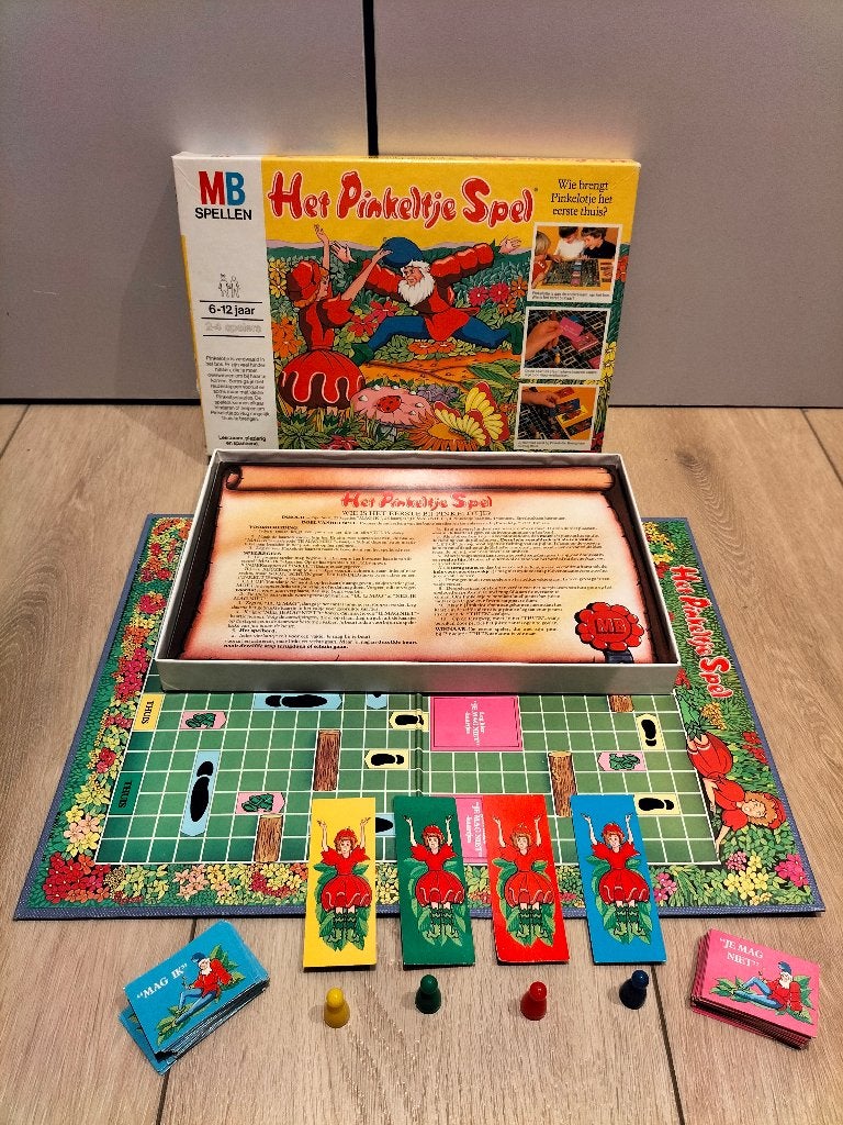 Het Pinkeltje Spel - MB Spellen, Een of twee spelers, Ophalen of Verzenden, Gebruikt, MB Spellen