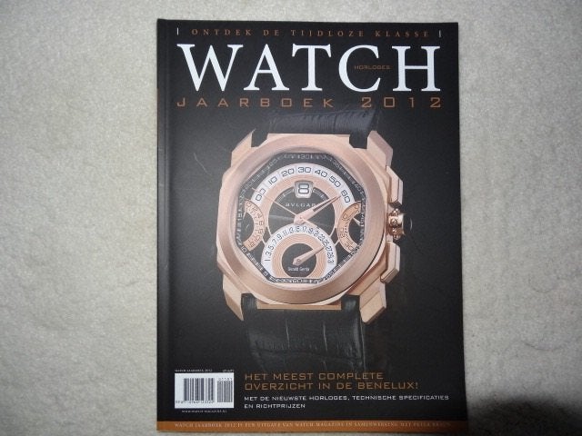 Watch jaarboek 2012 nieuwe horloge catalogus, Ophalen of Verzenden, Nieuw, Catalogus