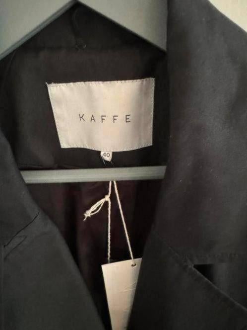 Trenchcoat Kaffe, Maat 38/40 (M), Kaffe, Beige, Nieuw