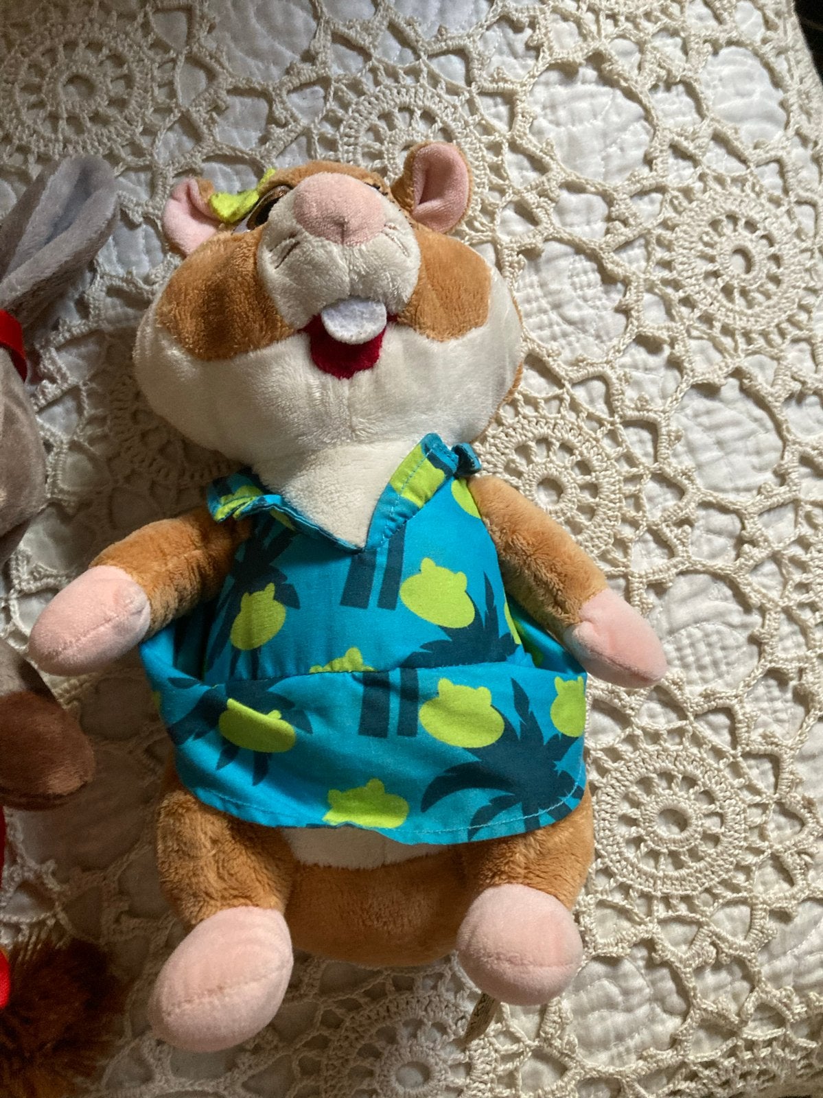 Albert Heijn hamster met hawai jurk, Overige merken, Overige karakters, Overige typen, Ophalen of Verzenden