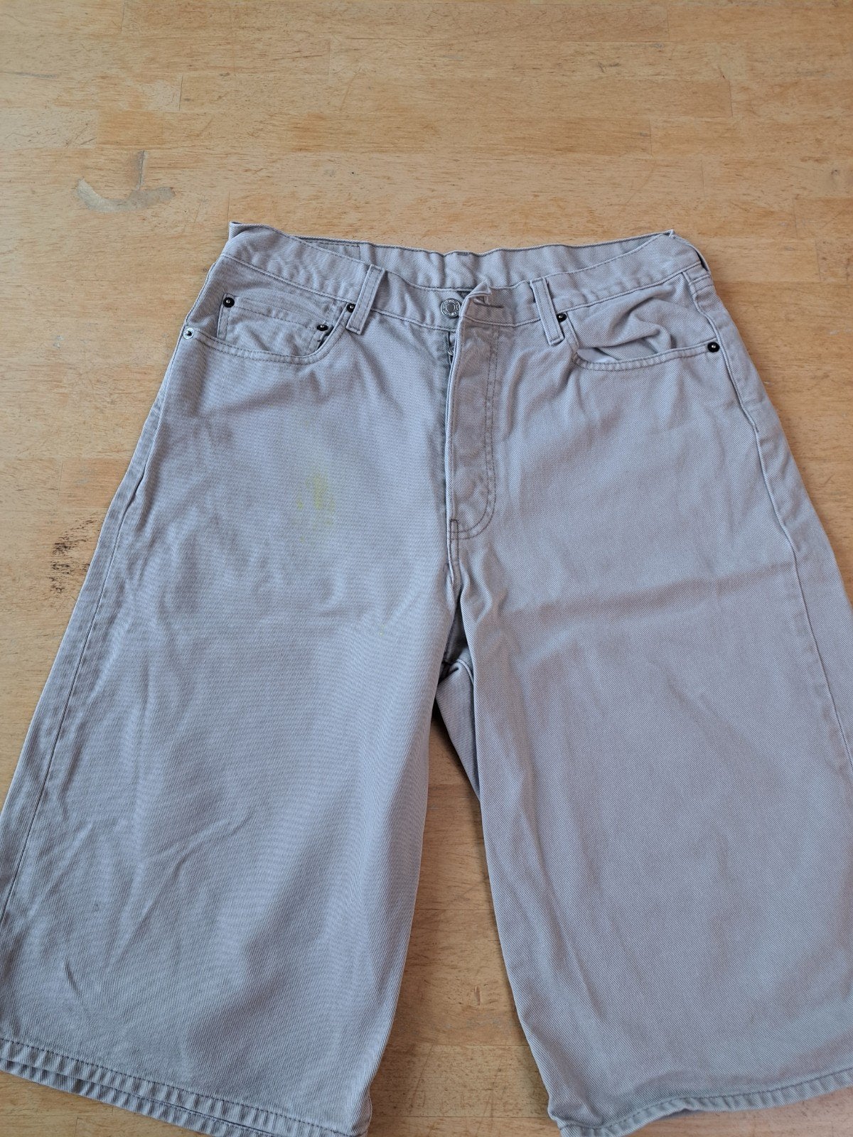 2x Vintage '90s Levi's Baggy Skate Korte Broeken L, Kleding | Heren, Levi's, Blauw, Overige jeansmaten, Ophalen of Verzenden