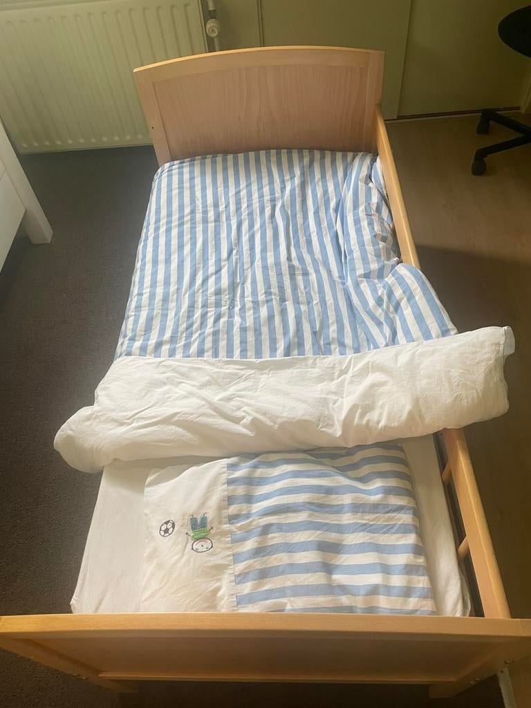 Peuterbed ikea, Huis en Inrichting, Ophalen, Zo goed als nieuw, Eenpersoons