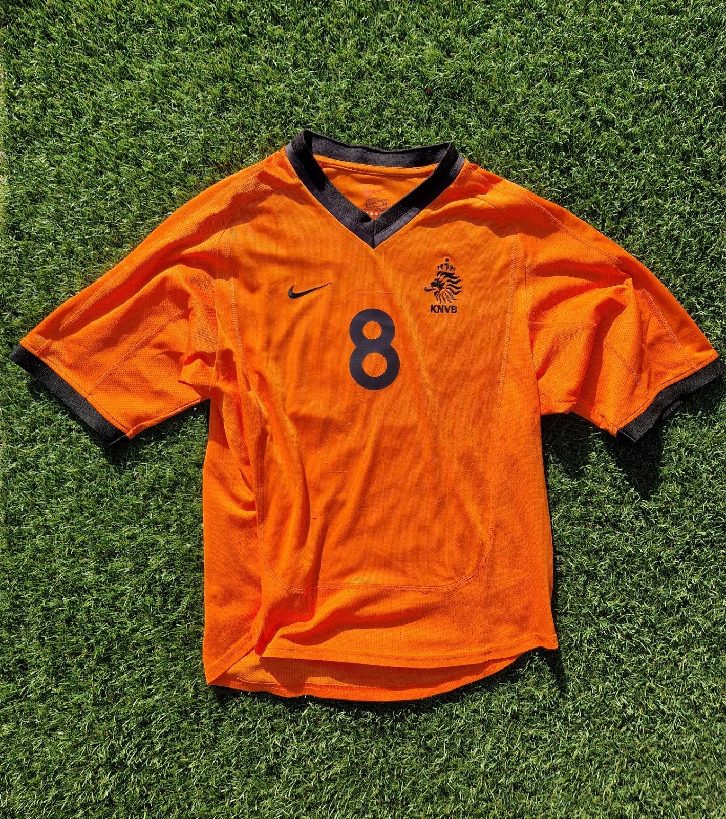Nederlands elftal shirt 2000 KNVB Oranje shirt Davids, Kleding | Heren, Nike, Oranje, Ophalen of Verzenden, Voetbal