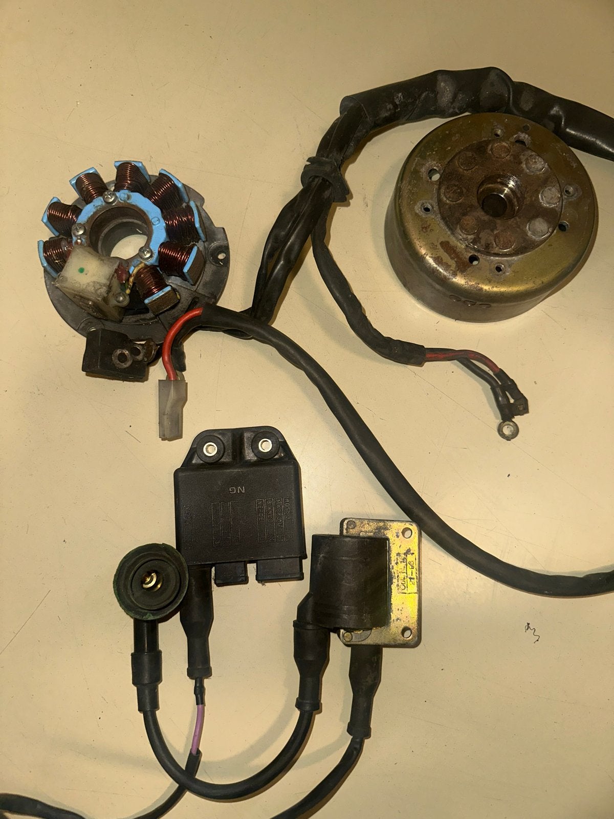 SKR Ontsteking Compleet 125cc 180cc 172cc, Ophalen of Verzenden, Gebruikt
