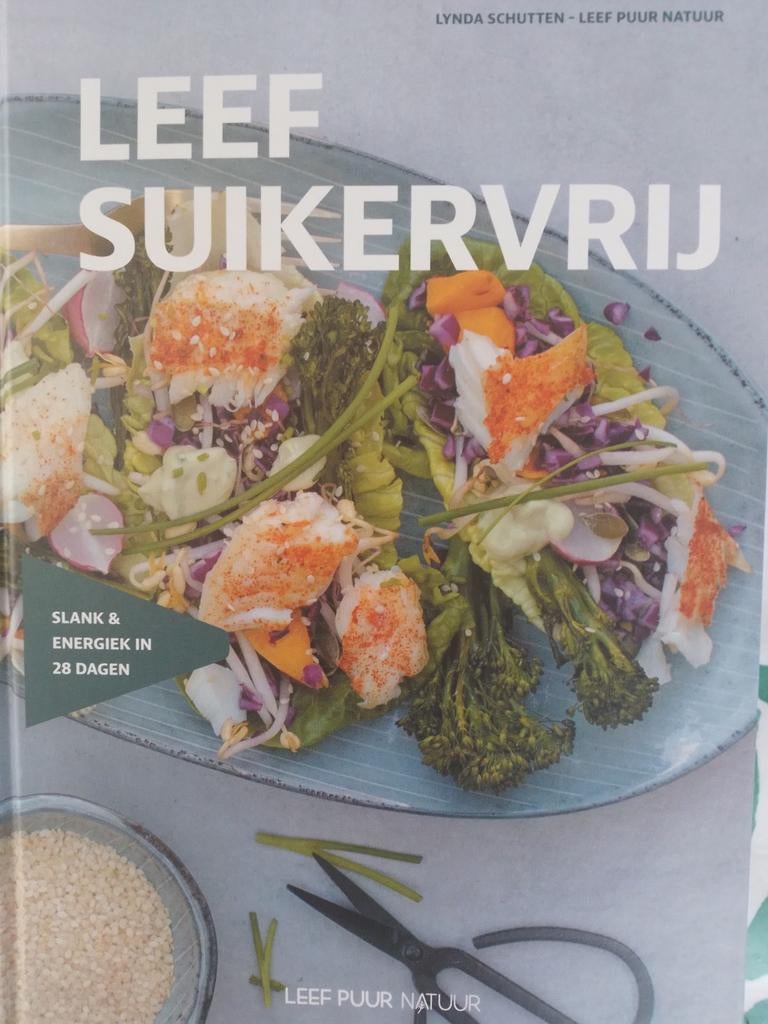Leef Suikervrij - Slank & Energiek in 28 dagen dieetboek, Boeken, Ophalen of Verzenden, Zo goed als nieuw, Dieet en Voeding, Lynda Schutten