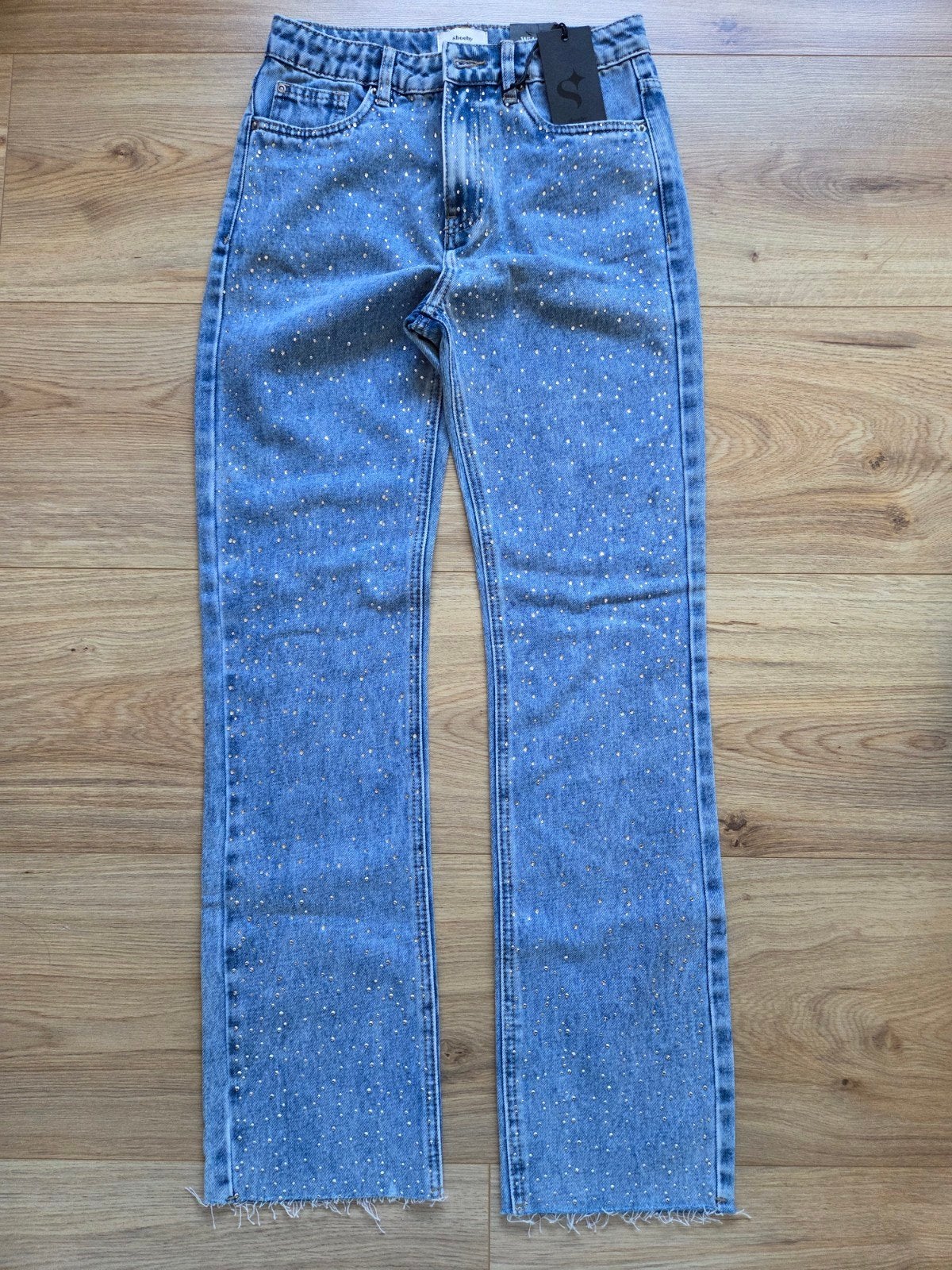 Spijkerbroek Shoeby, maat 170. Nooit gedragen, Broek, Meisje, Nieuw, Ophalen of Verzenden
