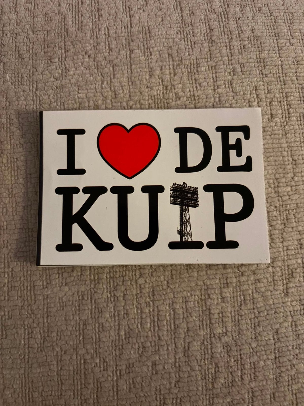 Feyenoord sticker, Ophalen of Verzenden, Nieuw, Overige typen