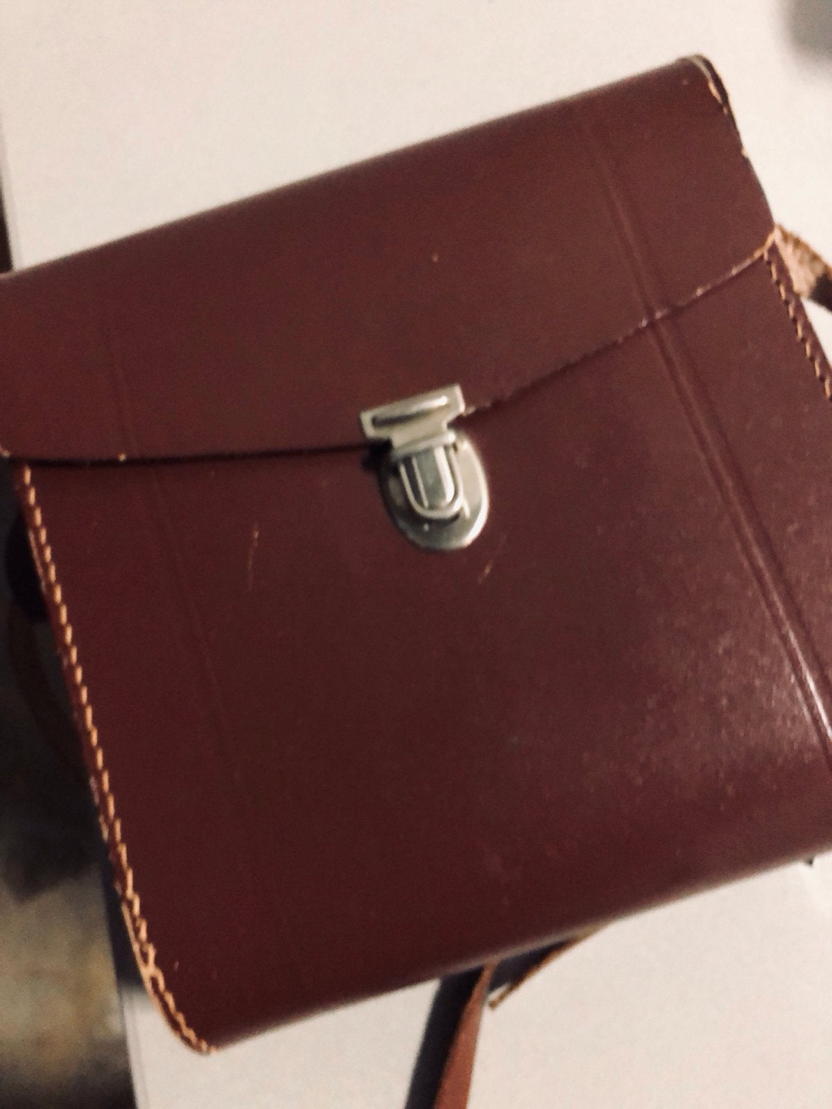 Noblesse 7x50 verrekijker met leren tas, Gebruikt, Minder dan 8x, Met hoes of tas, Porro (met knik)