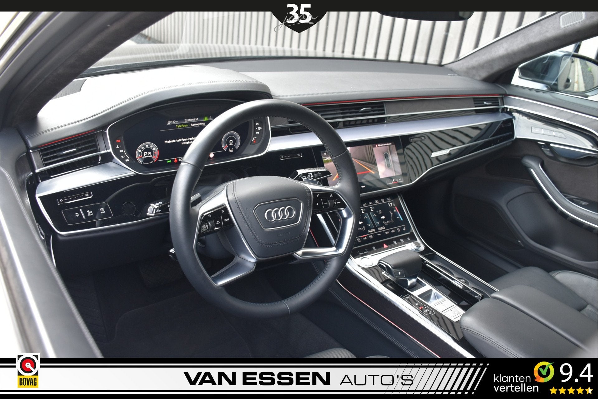 Foto 10 van Audi A8 55 TFSI quattro Pro Line Plus 4-Wielsturing ACC Soft