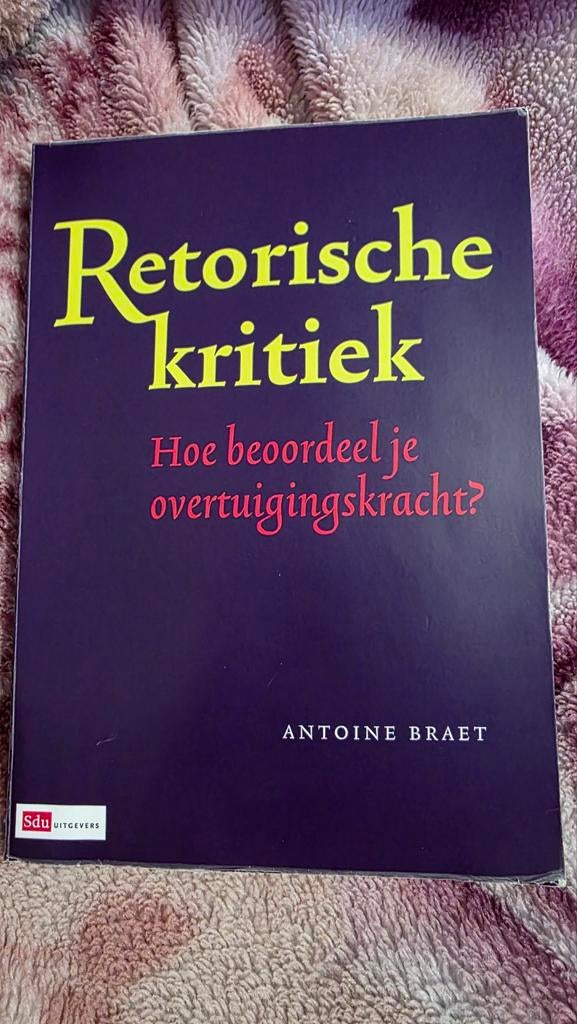 Retorische kritiek van Braet, Gelezen, Verzenden, WO, A. Braet