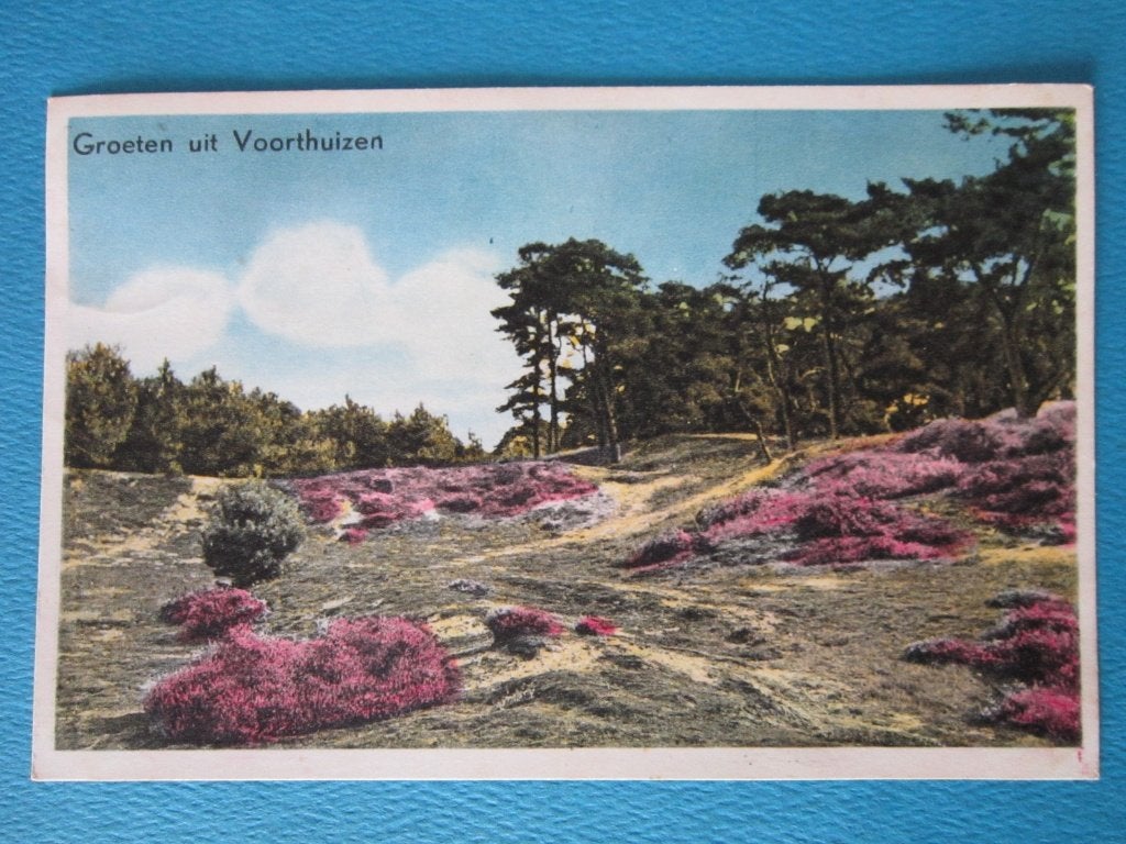 Ansichtkaart: Voorthuizen, Groeten uit...., Ophalen of Verzenden, 1960 tot 1980, Gelopen, Gelderland