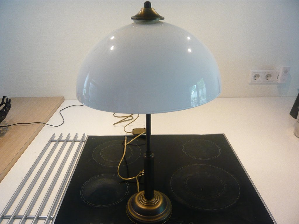 Tafellamp Muschroom, Huis en Inrichting, Lampen | Tafellampen, 50 cm, Vintage, Paddenstoellamp, Met schakelaar