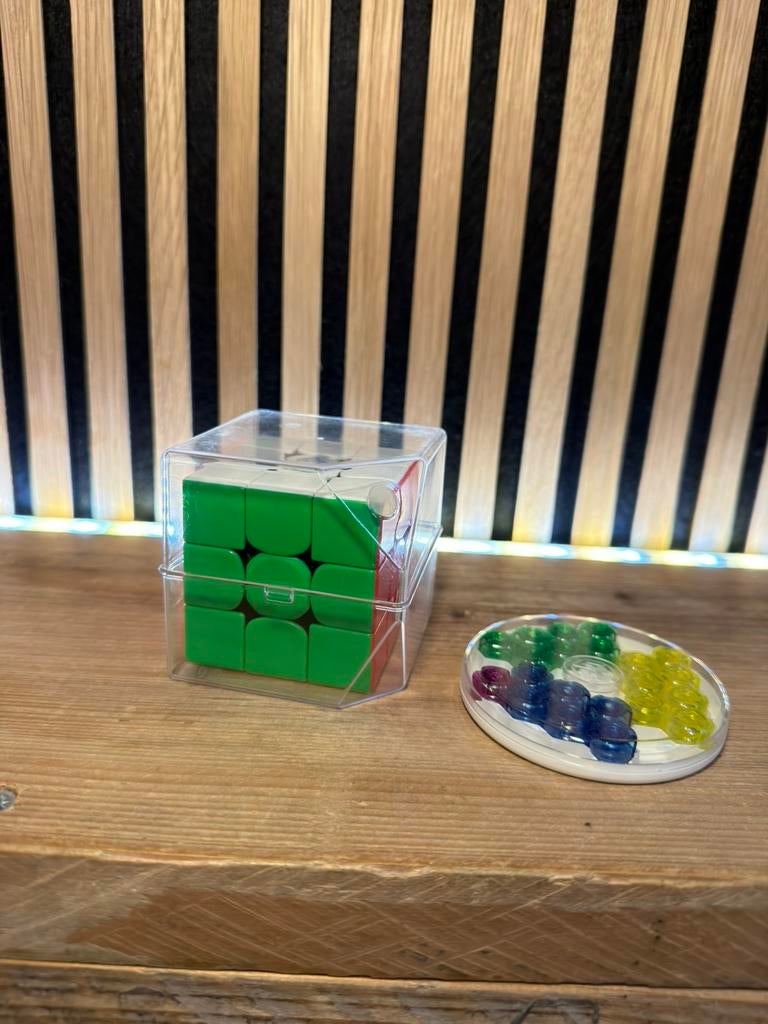 GAN 356 M speed cube, Ophalen of Verzenden, Minder dan 500 stukjes, Zo goed als nieuw, Rubik's of 3D-puzzel