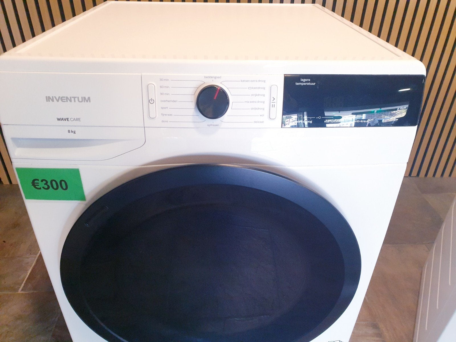 condens droger Inventum 8KG Weve Care 1JAAR GARANTIE, 6 tot 8 kg, Anti-kreukfase, Refurbished, Ophalen of Verzenden