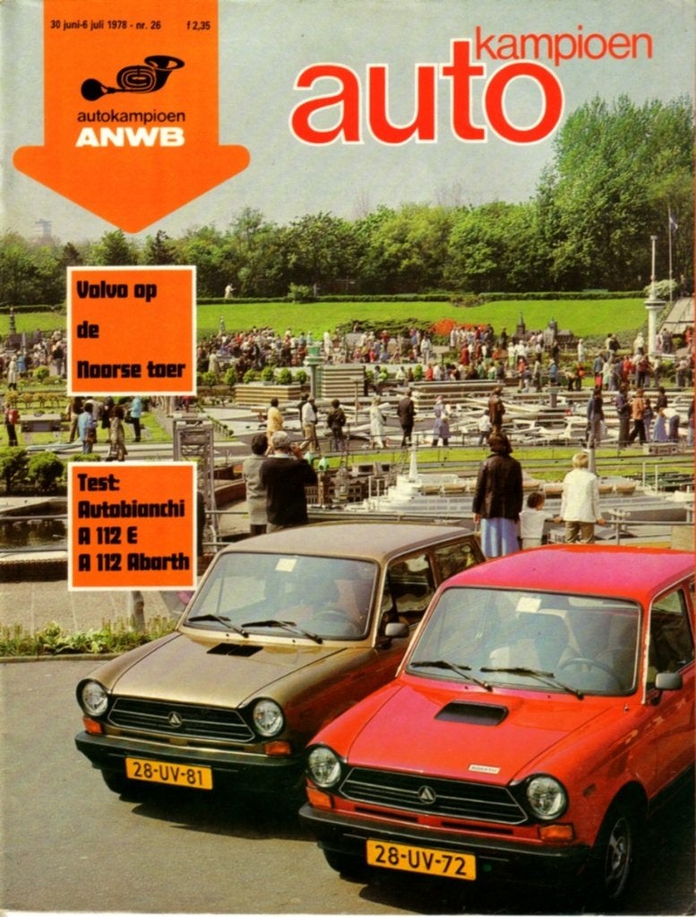 Autokampioen dubbeltest Autobianchi A 112 E en A 112 Abarth, Ophalen of Verzenden, Gelezen, Overige merken