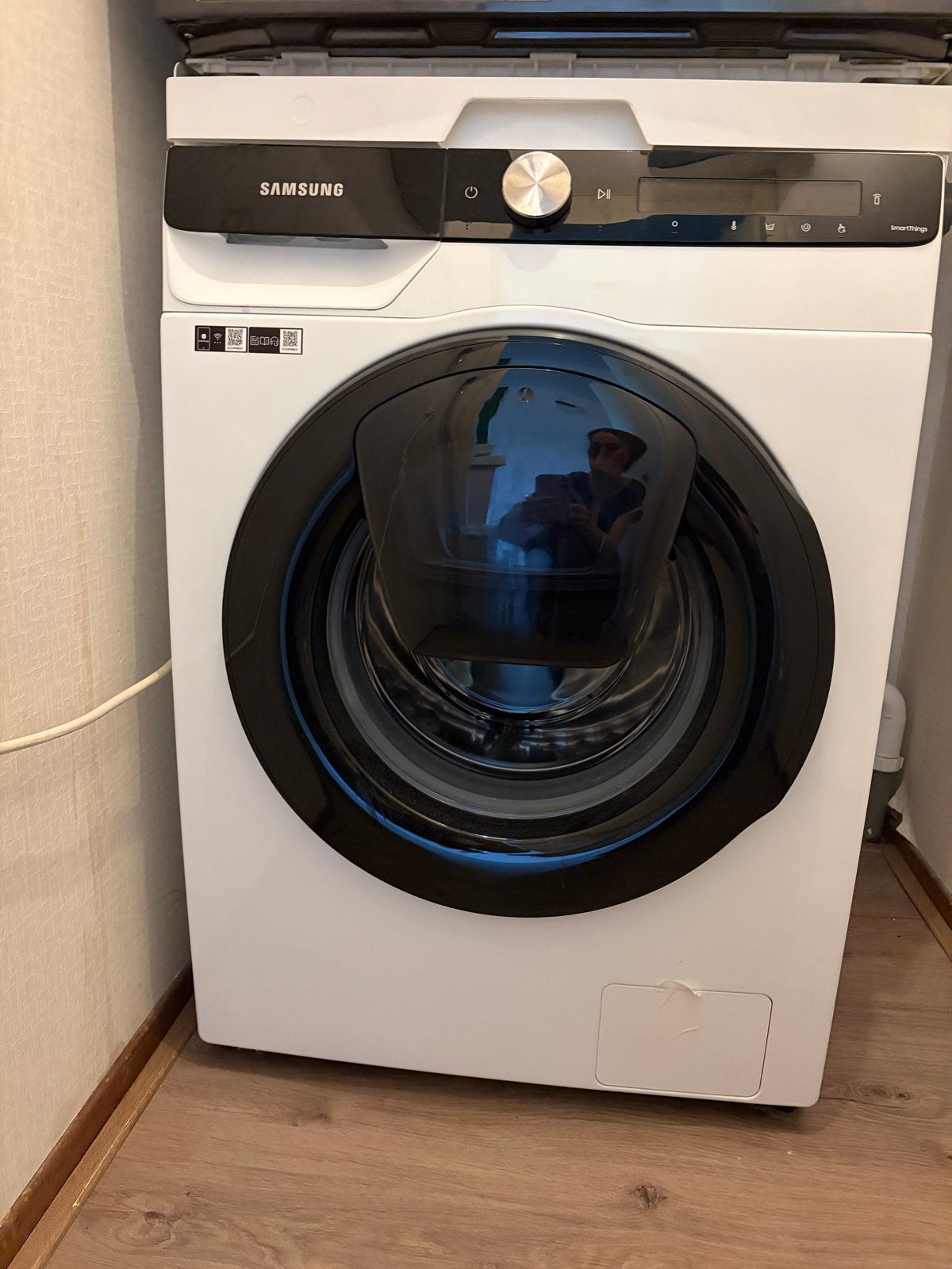 Samsung WW90T554AAE Addwash Wasmachine - Zo goed als nieuw, Witgoed en Apparatuur, Ophalen, 1200 tot 1600 toeren, 8 tot 10 kg
