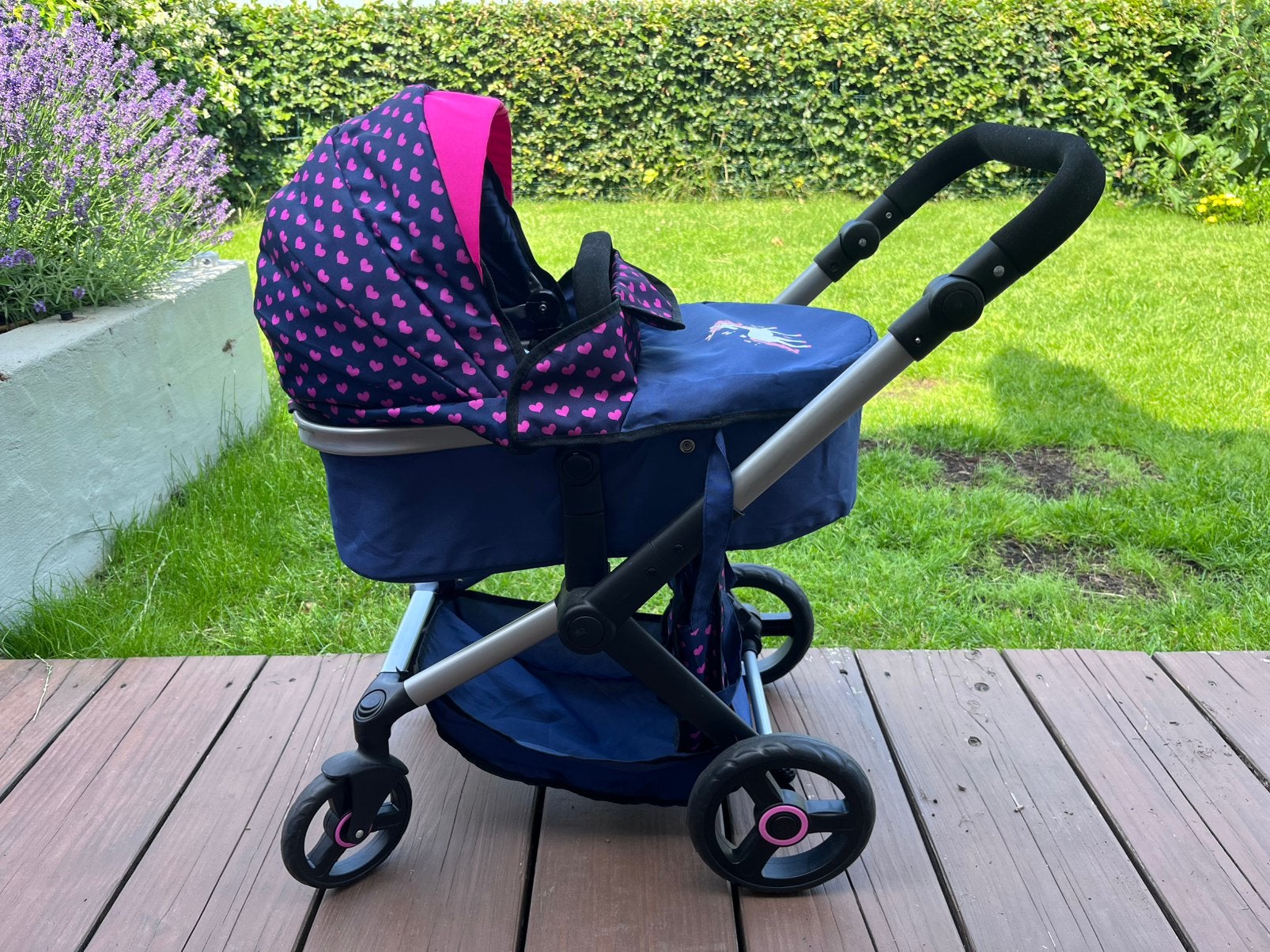 Speelgoed poppenwagen, Ophalen, Zo goed als nieuw, Babypop