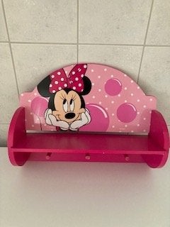 Kinderkapstok, Micky Mouse, Roze, Ophalen of Verzenden, Zo goed als nieuw, Kapstokje
