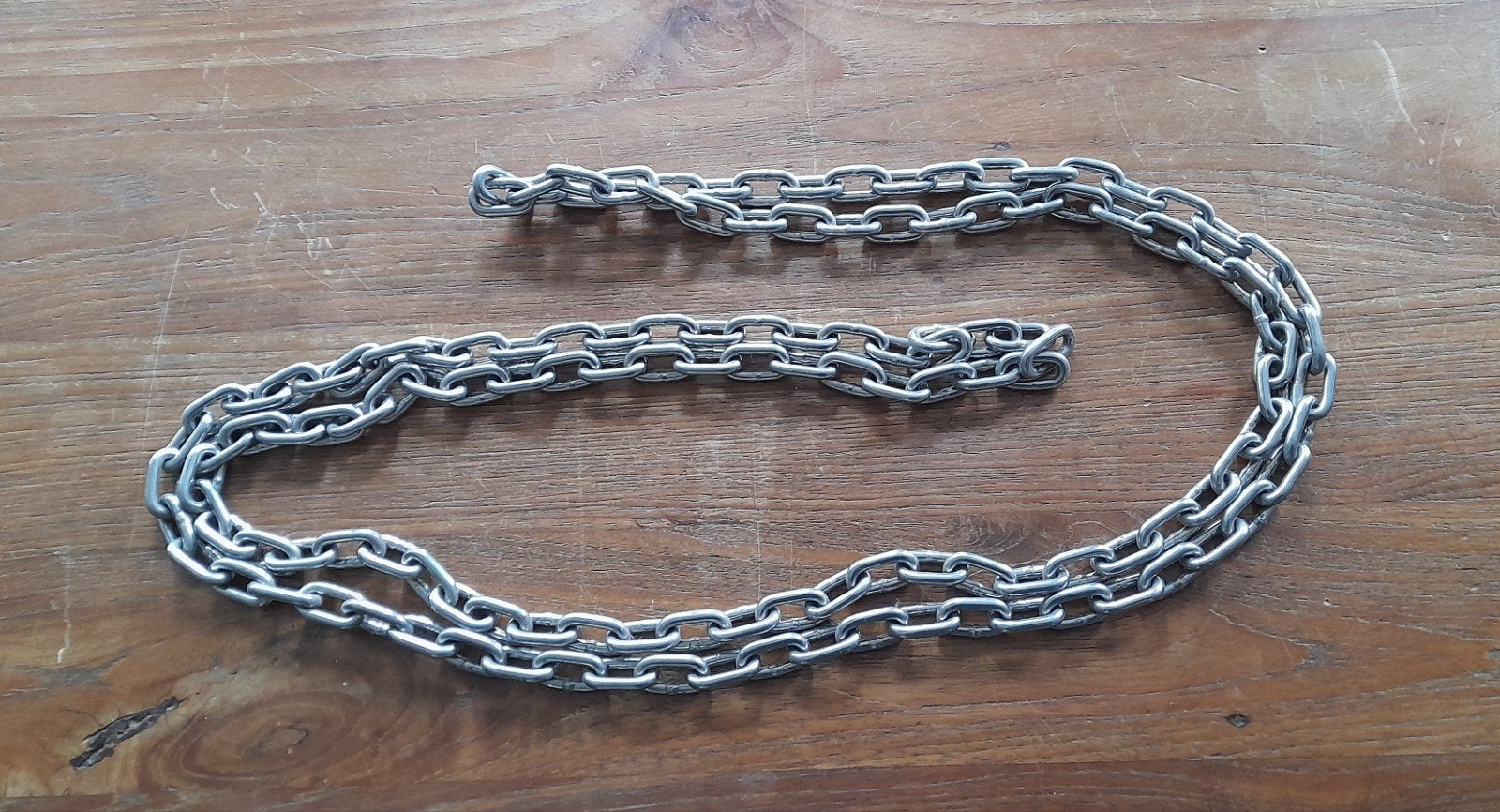 RVS ketting ruim 2 meter, Ophalen of Verzenden, Nieuw, Overige typen