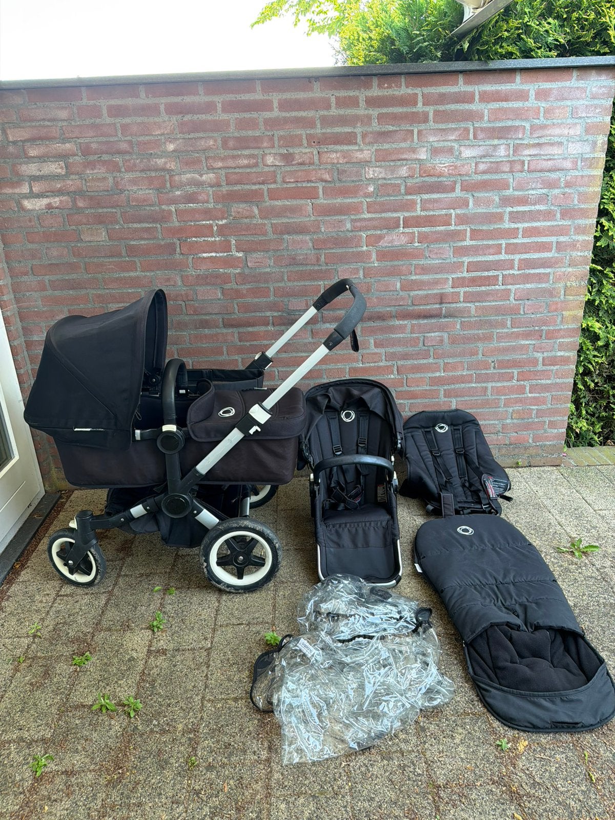 Bugaboo donkey duo 2, Ophalen, Zo goed als nieuw, Bugaboo, Duowagen