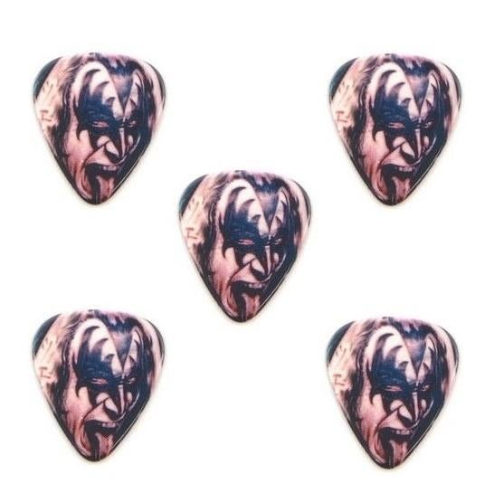 5 gitaar plectrums van Gene Simmons KISS, Ophalen of Verzenden, Nieuw, Gebruiksvoorwerp