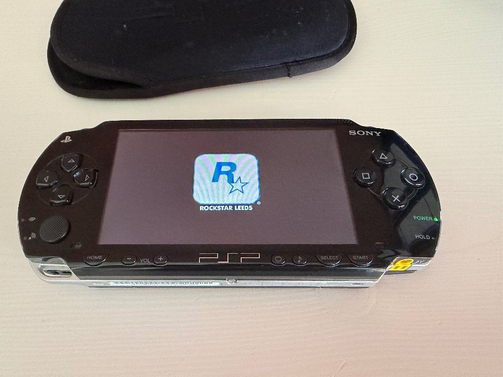 PSP in nieuwstaat, Ophalen of Verzenden, Zo goed als nieuw, Zwart, PSP