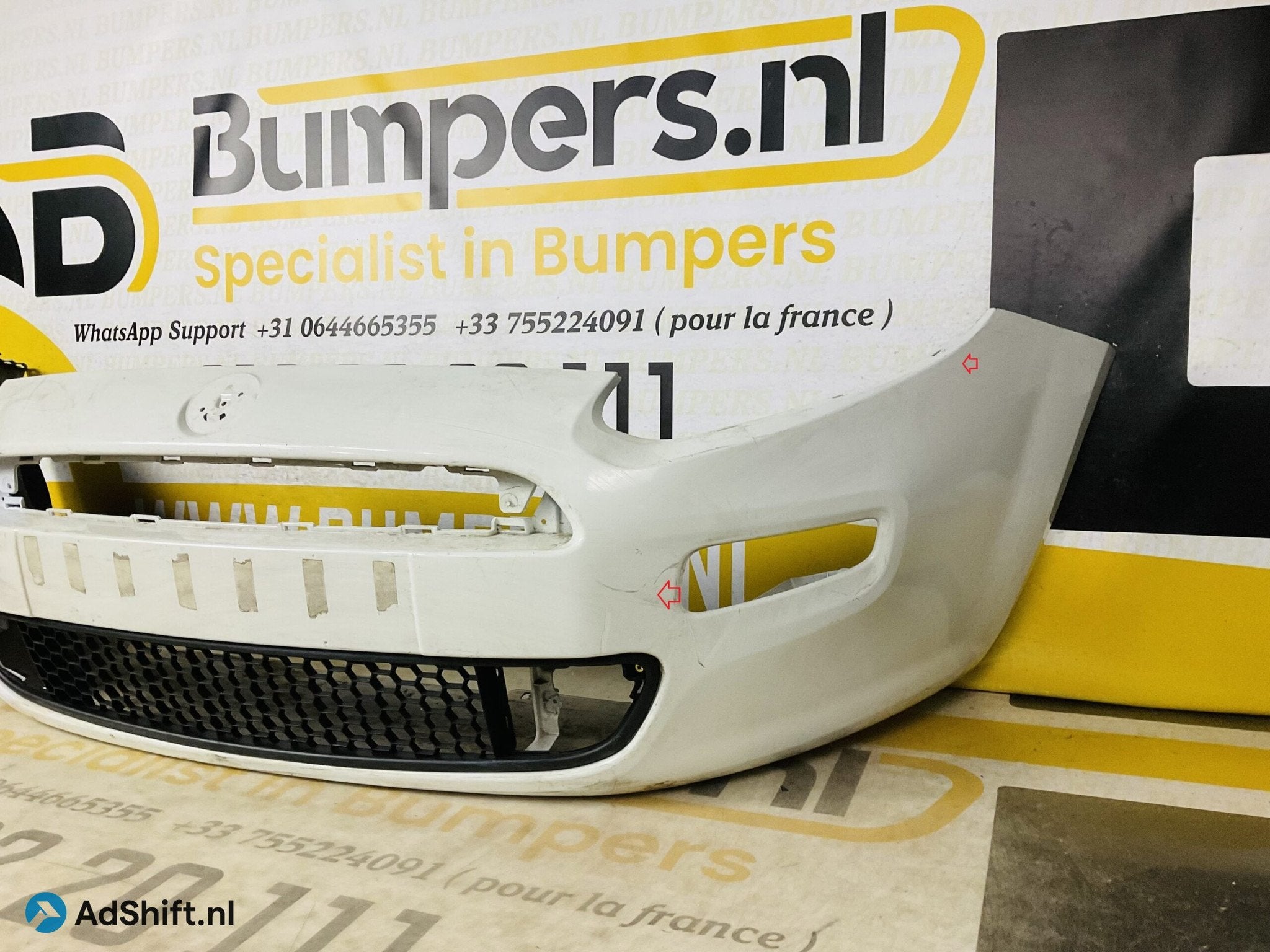 BUMPER Fiat Punto 2010-2014 VOORBUMPER 2-B1-6734z, Bumper