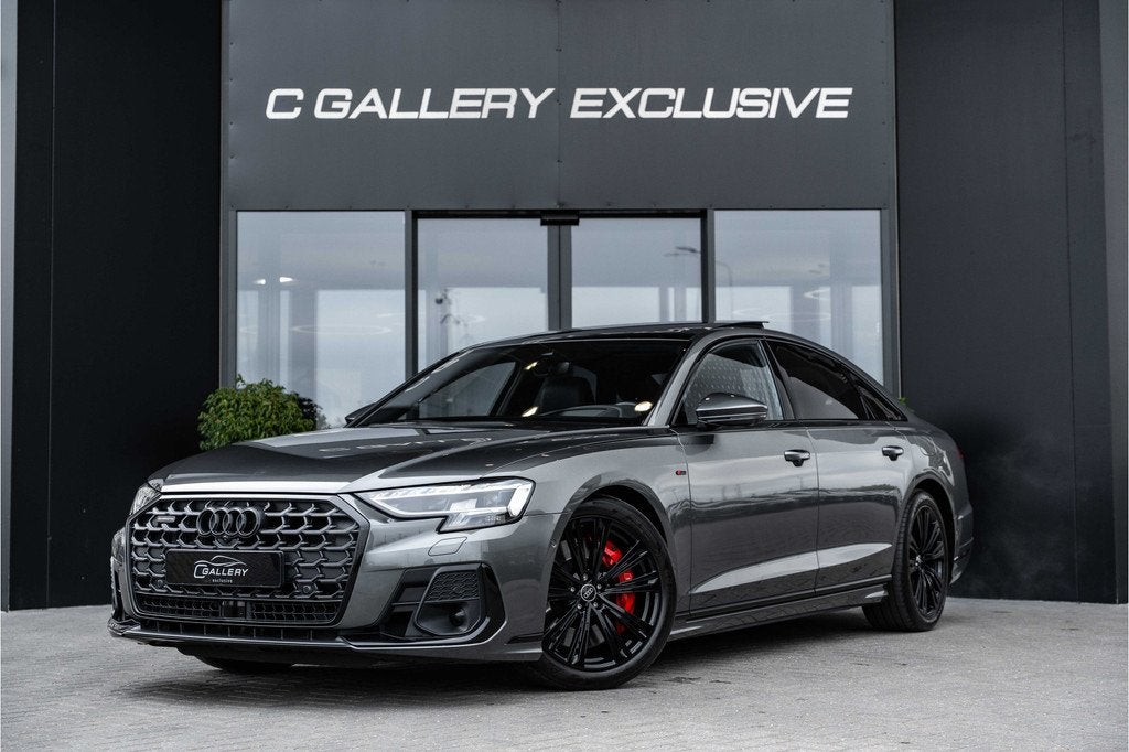 Audi A8 60 TFSI e quattro - S Line | Panorama | 4x Stoelkoel, Auto's, Audi, Gebruikt, Zwart, 2995 cc, 23 km/l