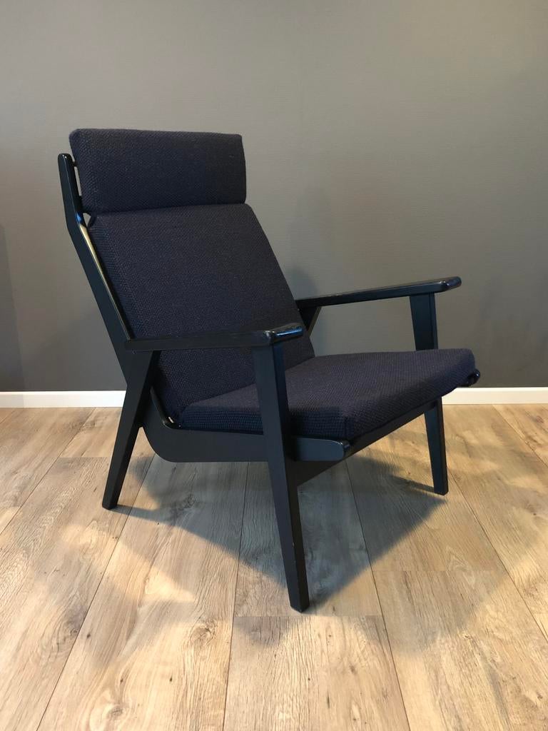Vintage Gelderland 1611 fauteuil, Rob Parry, Ophalen, Zo goed als nieuw, 75 tot 100 cm, 50 tot 75 cm