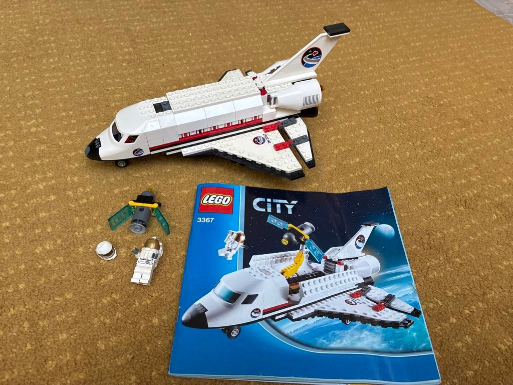 LEGO City 3367 Ruimte Shuttle met instructieboekje, Ophalen of Verzenden, Gebruikt