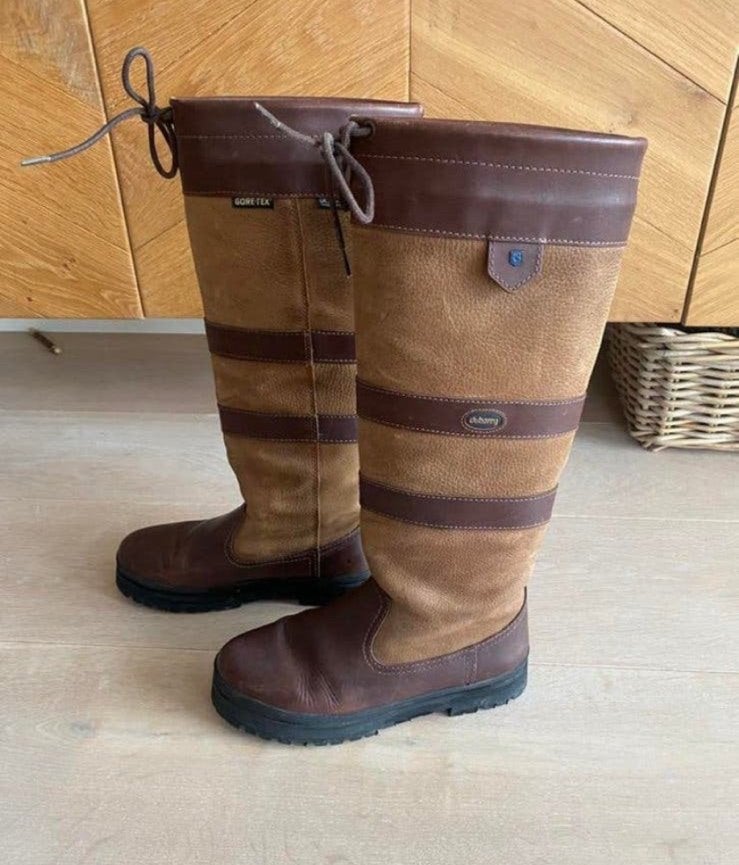 Dubarry laarzen 38 nieuwstaat, Hoge laarzen, Bruin, Ophalen of Verzenden, Zo goed als nieuw