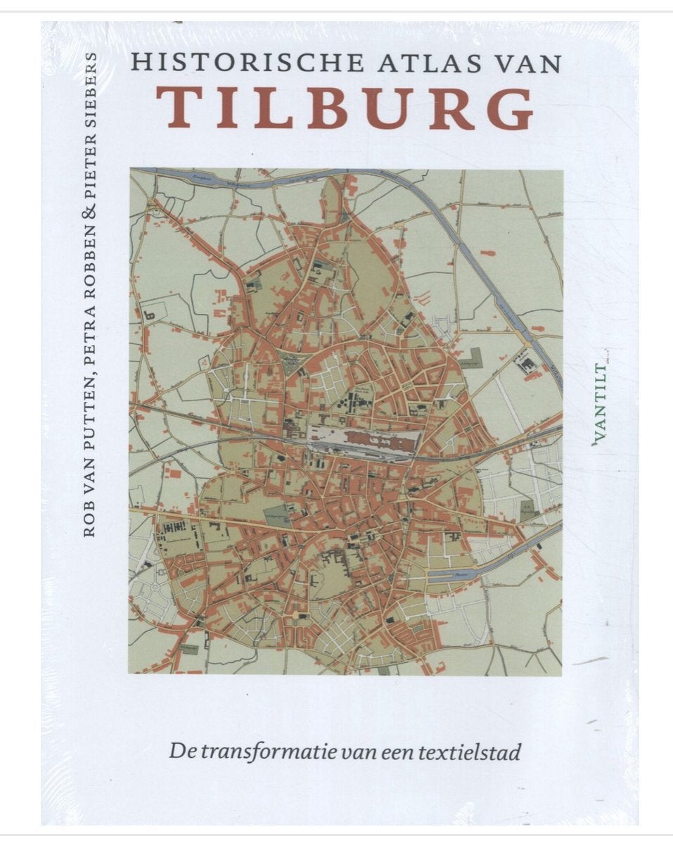 Historische atlas van Tilburg, Overige atlassen, Ophalen of Verzenden, Zo goed als nieuw, 1800 tot 2000