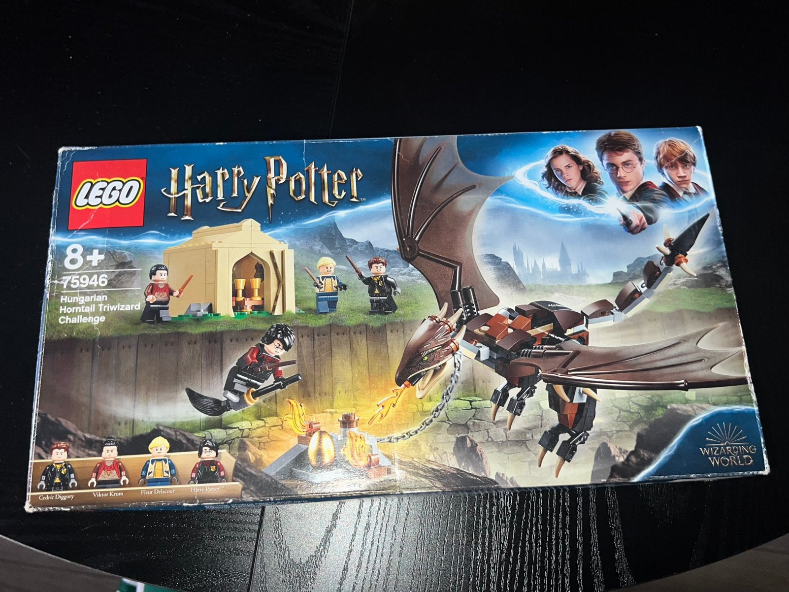 HarryPotter Hungarian Horntail Triwizard Challenge 75946LEGO, Lego, Ophalen of Verzenden, Compleet, Complete set