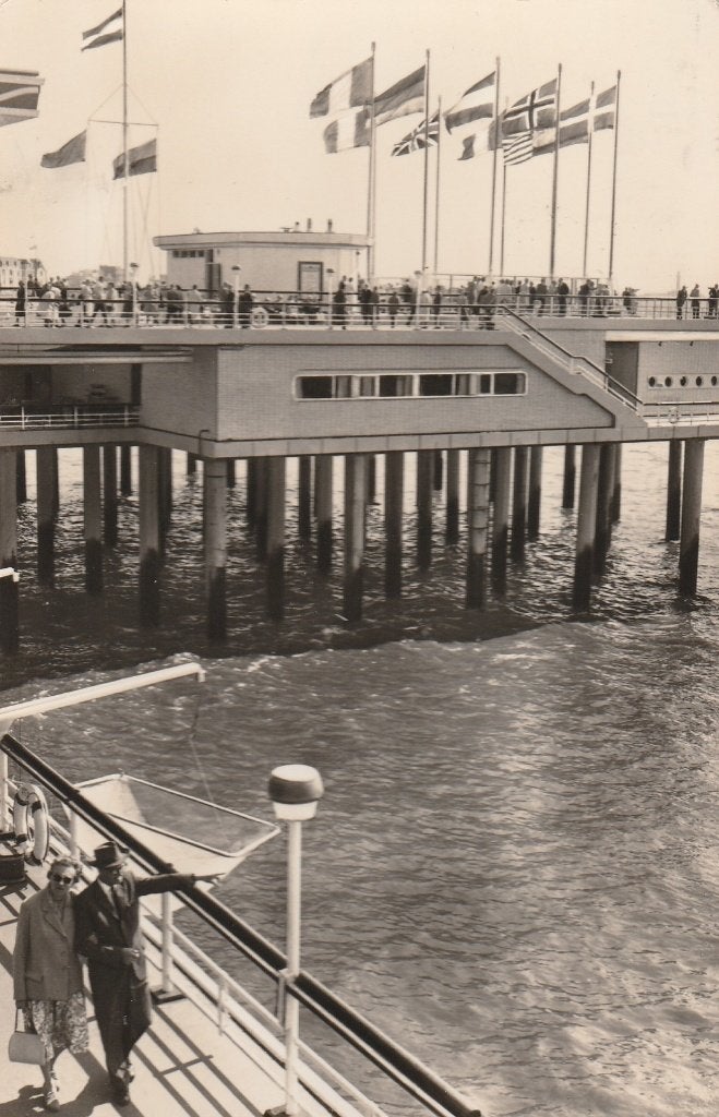 Scheveningen, Ophalen of Verzenden, 1940 tot 1960, Gelopen, Zuid-Holland