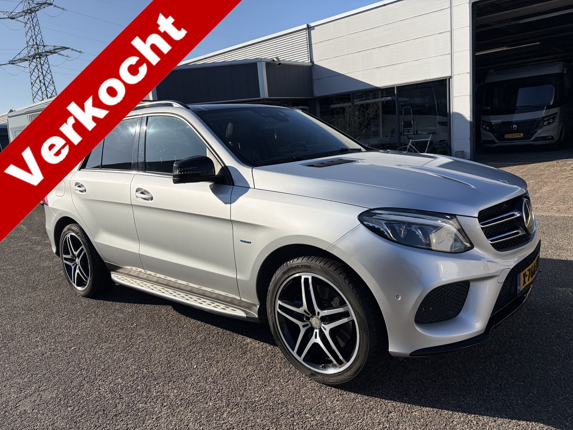 Mercedes-Benz GLE 500 e 4MATIC AMG Trekhaak Elektr. Stoelen, Automaat, Gebruikt, 2000 kg, GLE