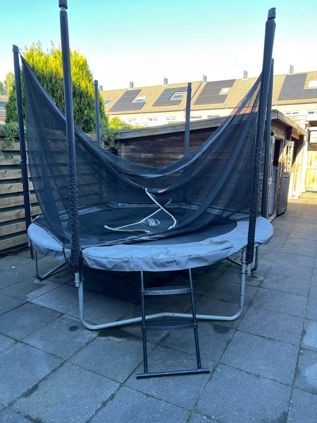 BERG Favorite Trampoline 270 cm, Ophalen, Gebruikt